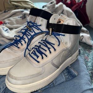 Nike Air Force 1 high ‘07 LV8 Sneakers with Blue Laces